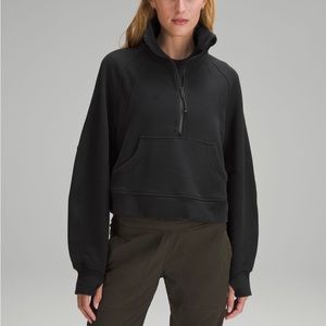 Lululemon Funnel Neck Scuba M/L Black